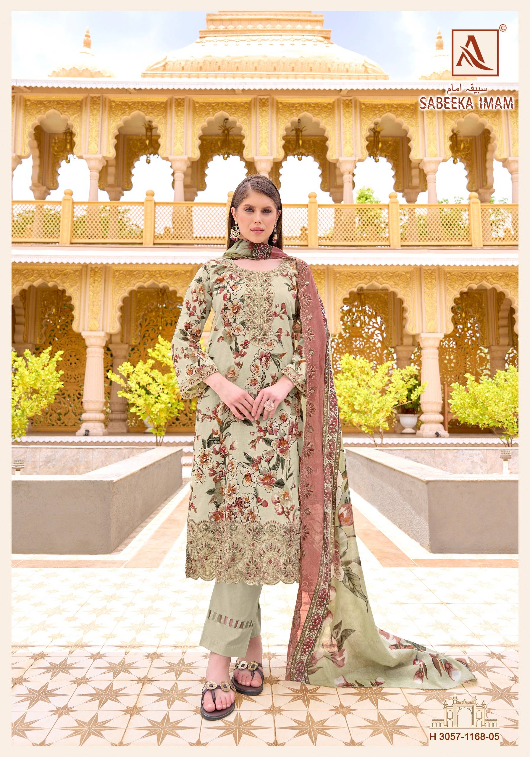 SABEEKA IMAM BY ALOK SUIT 01 To 08 Series Beautiful Festive Suits Stylish Colorful Fancy Casual Wear & Ethnic Wear Pure Cambric Cotton Dresses At Wholesale Price